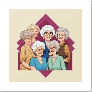 Golden girls Posters and Art